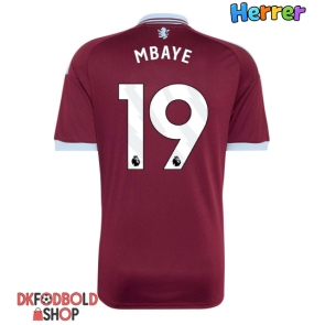 Aston Villa Ibrahim Mbaye #19 Hjemmebanetrøje 2026-27 Kort ærmer Aston Villa Ibrahim Mbaye #19 Hjemmebanetrøje 2026-27 Kort ærmer